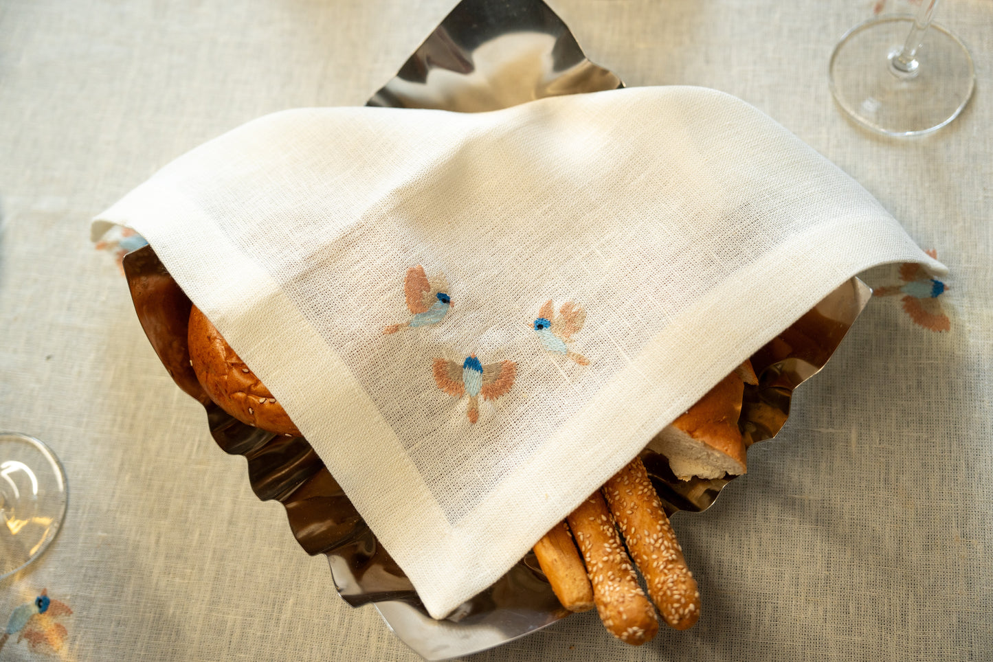 Little Birds Napkins (6)