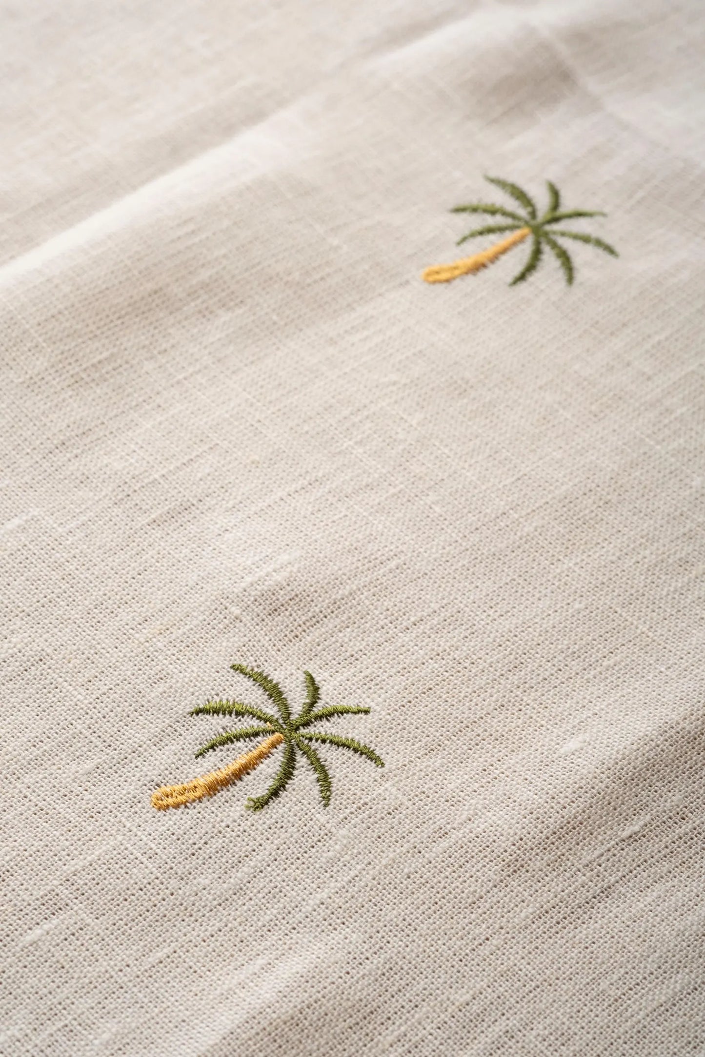 Green Palm Trees Tablecloth